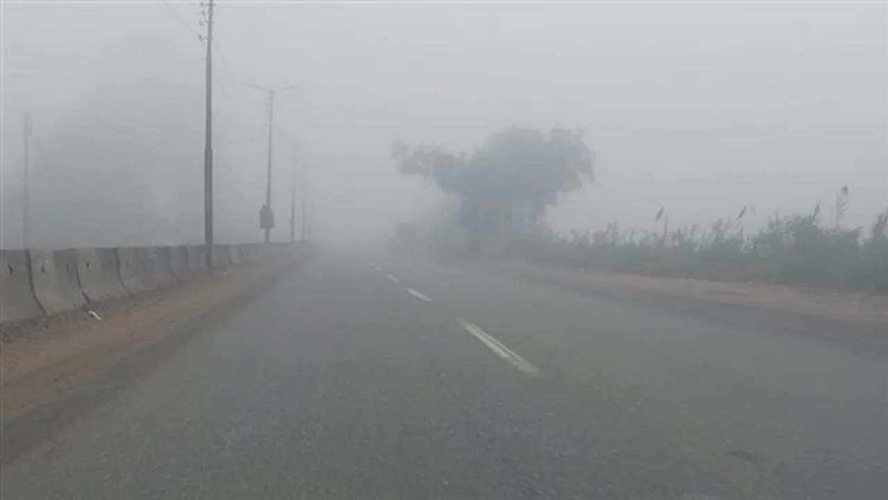 الأرصاد الجوية تطلق تحذيرات من كثافة الشبورة المائية على طرق ومحاور محددة